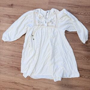 Unsubscribed Ivory Boho Dress